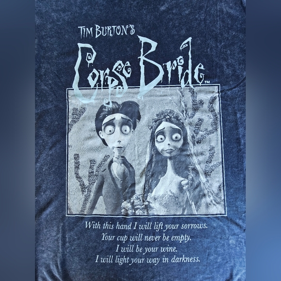 Corpse Bride Graphic T-Shirt NWOT - Picture 4 of 7
